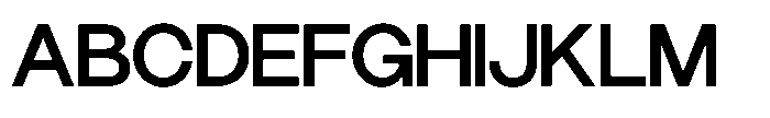 GC Morth Sans Medium Font UPPERCASE
