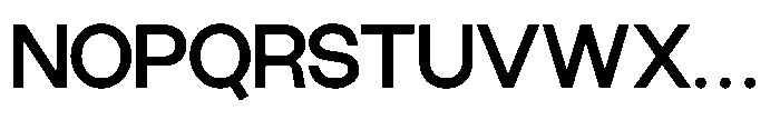 GC Morth Sans Medium Font UPPERCASE