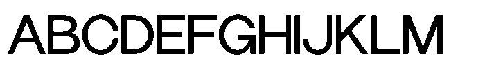 GC Morth Sans Regular Font UPPERCASE