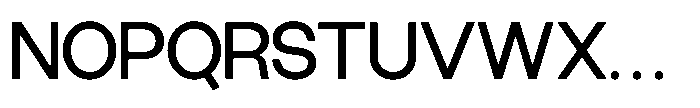 GC Morth Sans Regular Font UPPERCASE
