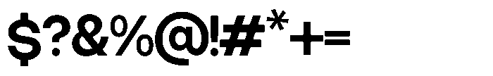 GC Morth Sans Semi Bold Font OTHER CHARS