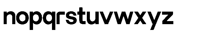 GC Morth Sans Semi Bold Font LOWERCASE