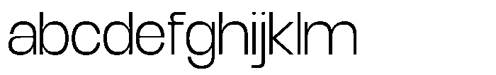 GC Mox Extra Light FONT