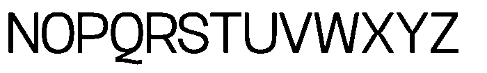 GC Mox Light Font UPPERCASE