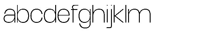 GC Mox Thin FONT