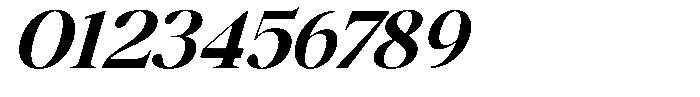 GC Mozarella Bold Italic Font OTHER CHARS