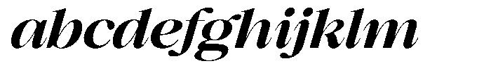 GC Mozarella Bold Italic FONT