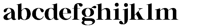 GC Mozarella Bold FONT