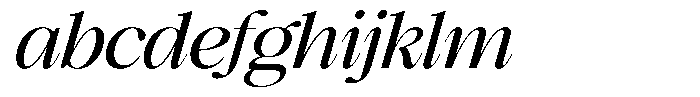 GC Mozarella Italic FONT