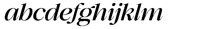 GC Mozarella Medium Italic FONT