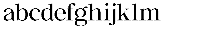 GC Mozarella Regular FONT
