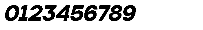 GC Natify Oblique Font OTHER CHARS