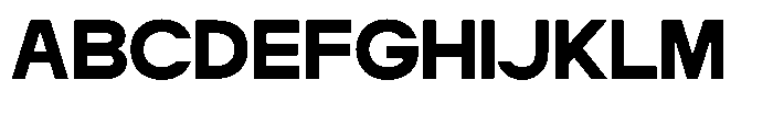 GC Natify Regular Font UPPERCASE