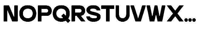 GC Natify Regular Font UPPERCASE