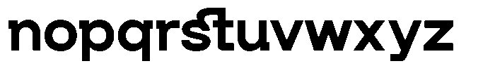 GC Natify Regular Font LOWERCASE