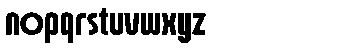 GC Neomilan Bold Font LOWERCASE