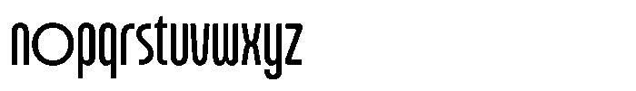 GC Neomilan Regular Font LOWERCASE