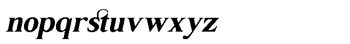 GC Neue Benfica Oblique Font LOWERCASE