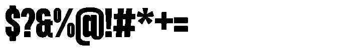 GC Neue Mancho Bold Font OTHER CHARS