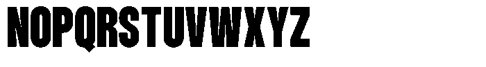 GC Neue Mancho Bold Font UPPERCASE