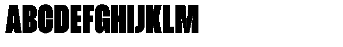 GC Neue Mancho Extra Bold Font UPPERCASE