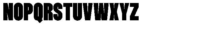 GC Neue Mancho Extra Bold Font UPPERCASE