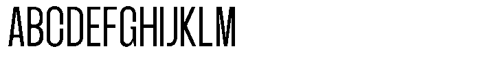 GC Neue Mancho Extra Light Font UPPERCASE