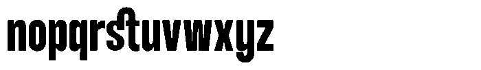 GC Neue Mancho Semi Bold Font LOWERCASE