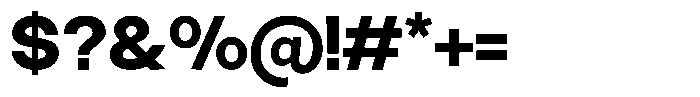 GC Neue Rumble Bold Font OTHER CHARS