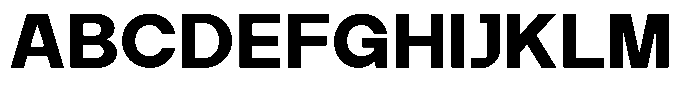 GC Neue Rumble Bold Font UPPERCASE
