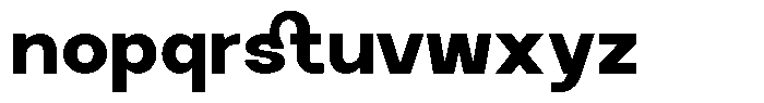 GC Neue Rumble Bold Font LOWERCASE