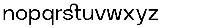 GC Neue Rumble Light Font LOWERCASE
