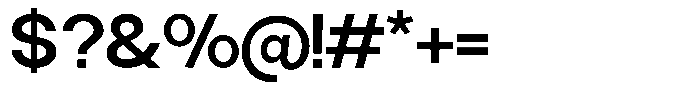 GC Neue Rumble Medium Font OTHER CHARS