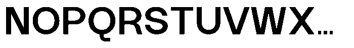 GC Neue Rumble Medium Font UPPERCASE