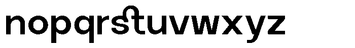 GC Neue Rumble Medium Font LOWERCASE