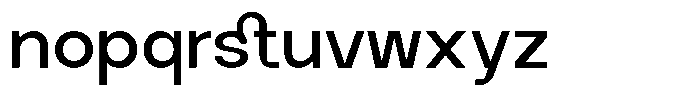 GC Neue Rumble Regular Font LOWERCASE