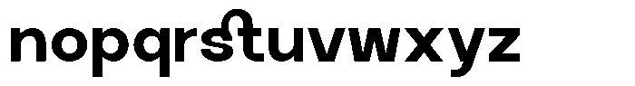 GC Neue Rumble Semi Bold Font LOWERCASE