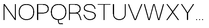 GC Neue Rumble Thin Font UPPERCASE