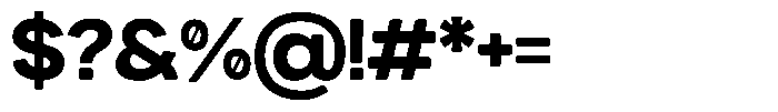 GC Nordix Bold Font OTHER CHARS