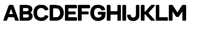 GC Nordix Bold Font UPPERCASE