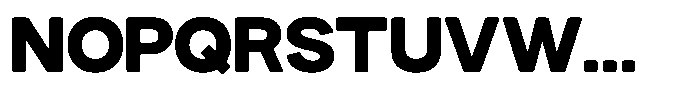 GC Nordix Extra Bold Font UPPERCASE