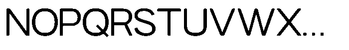 GC Nordix Light Font UPPERCASE