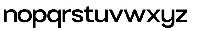GC Nordix Medium Font LOWERCASE