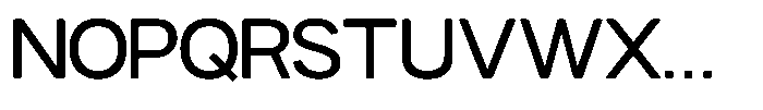 GC Nordix Regular Font UPPERCASE