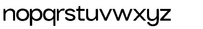 GC Nordix Regular Font LOWERCASE