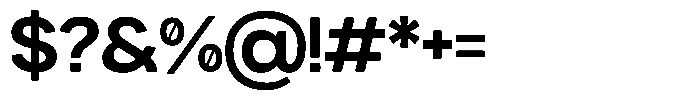 GC Nordix Semi Bold Font OTHER CHARS