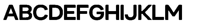 GC Nordix Semi Bold Font UPPERCASE