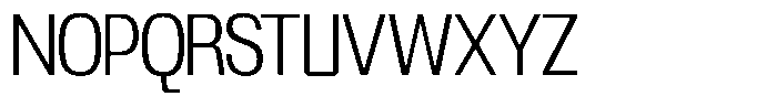 GC Noxera Display Extra Light Font UPPERCASE