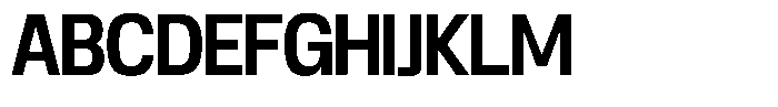GC Noxera Display Medium Font UPPERCASE