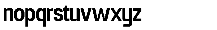 GC Noxera Display Medium Font LOWERCASE